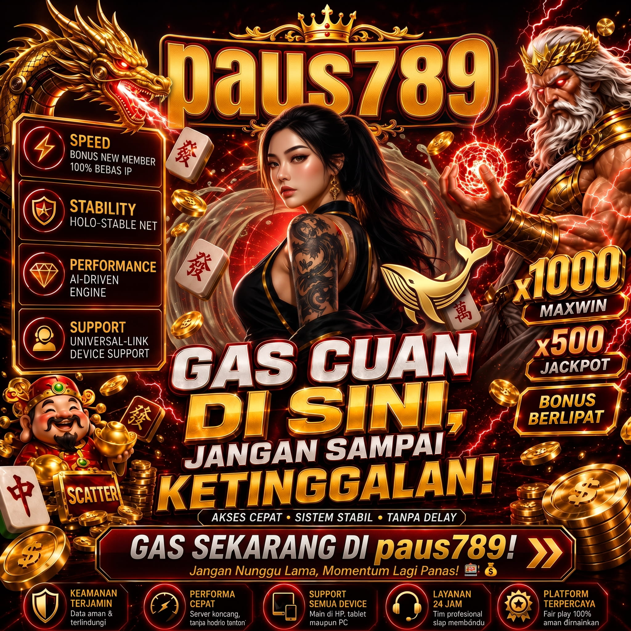 PAUS789 - Paus789 Situs Taruhan Olahraga Resmi Agen Slot Online Terpercaya